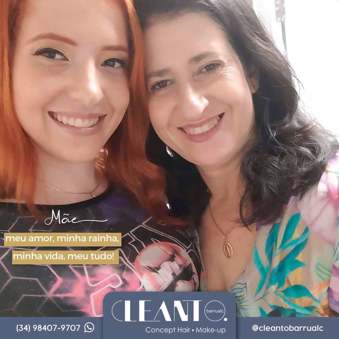 Te amo mãe!