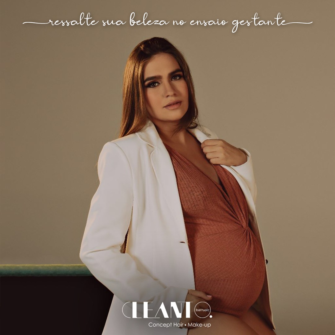Ressalte sua beleza no ensaio gestante