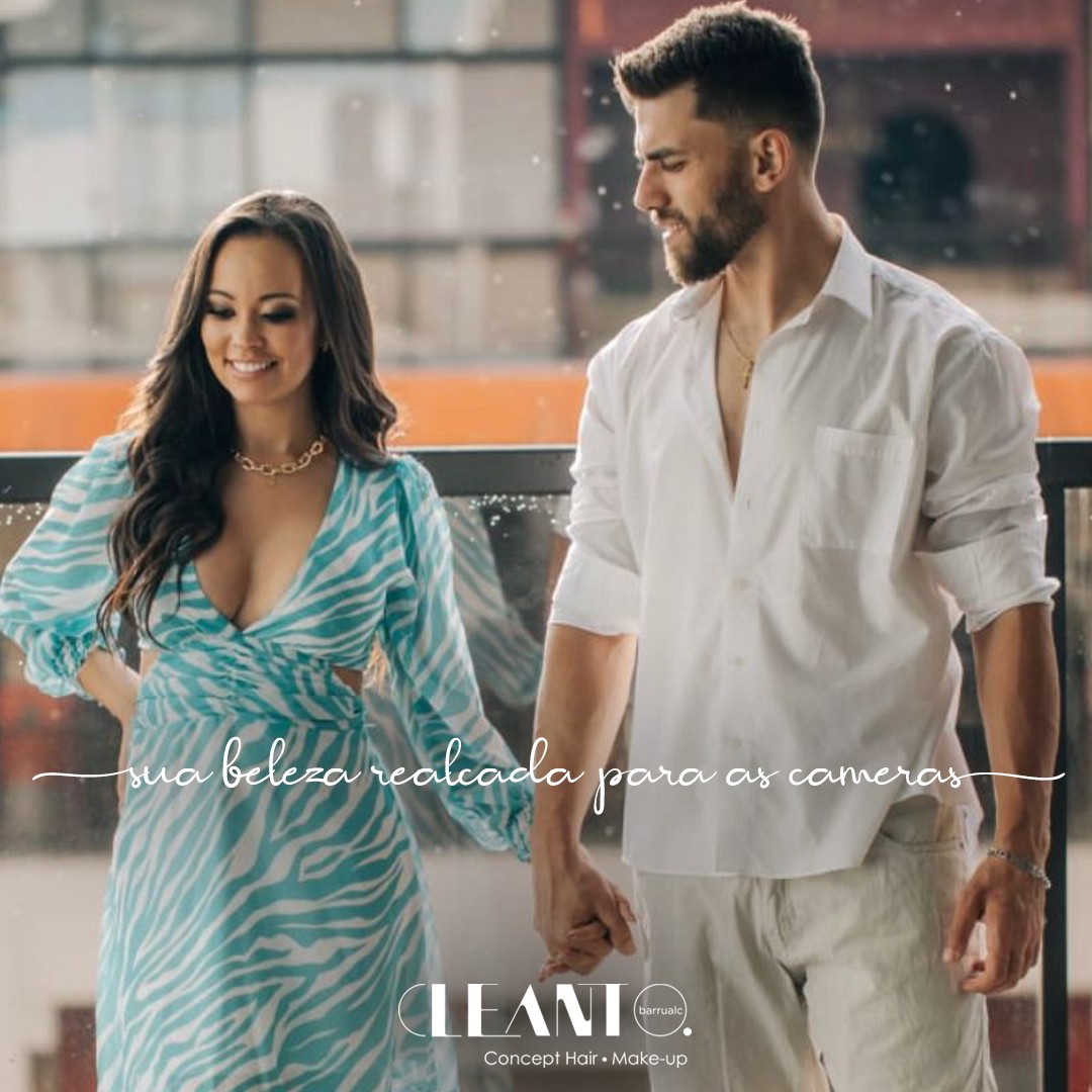 Linda e pronta para as câmeras