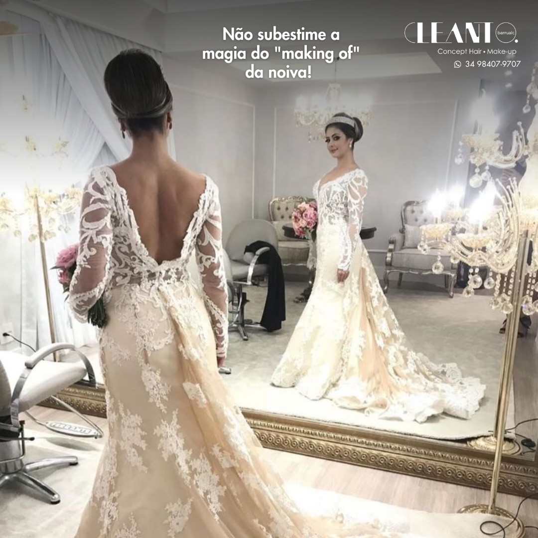 making of" da noiva!