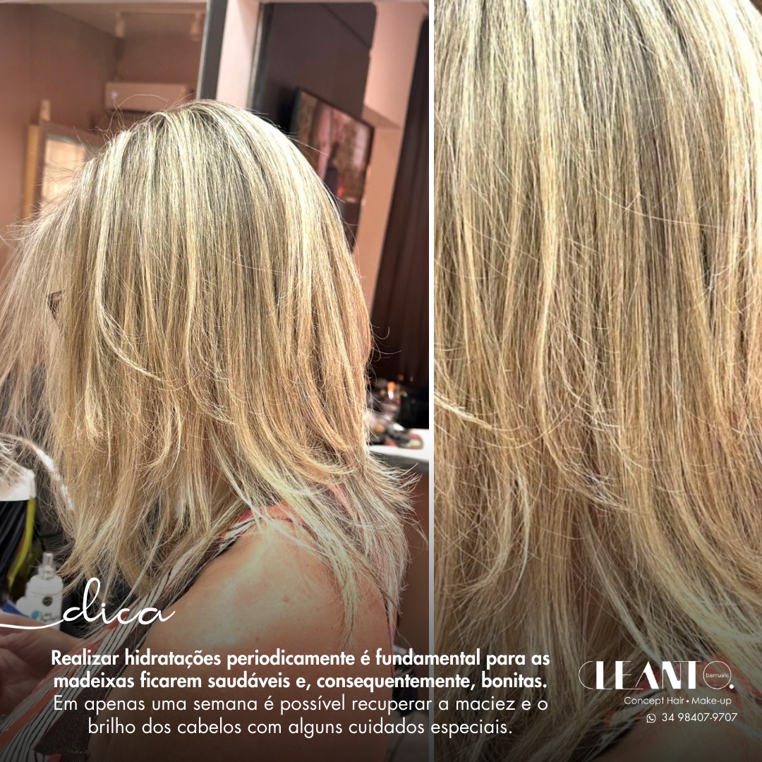 Realizar hidratações periodicamente é fundamental