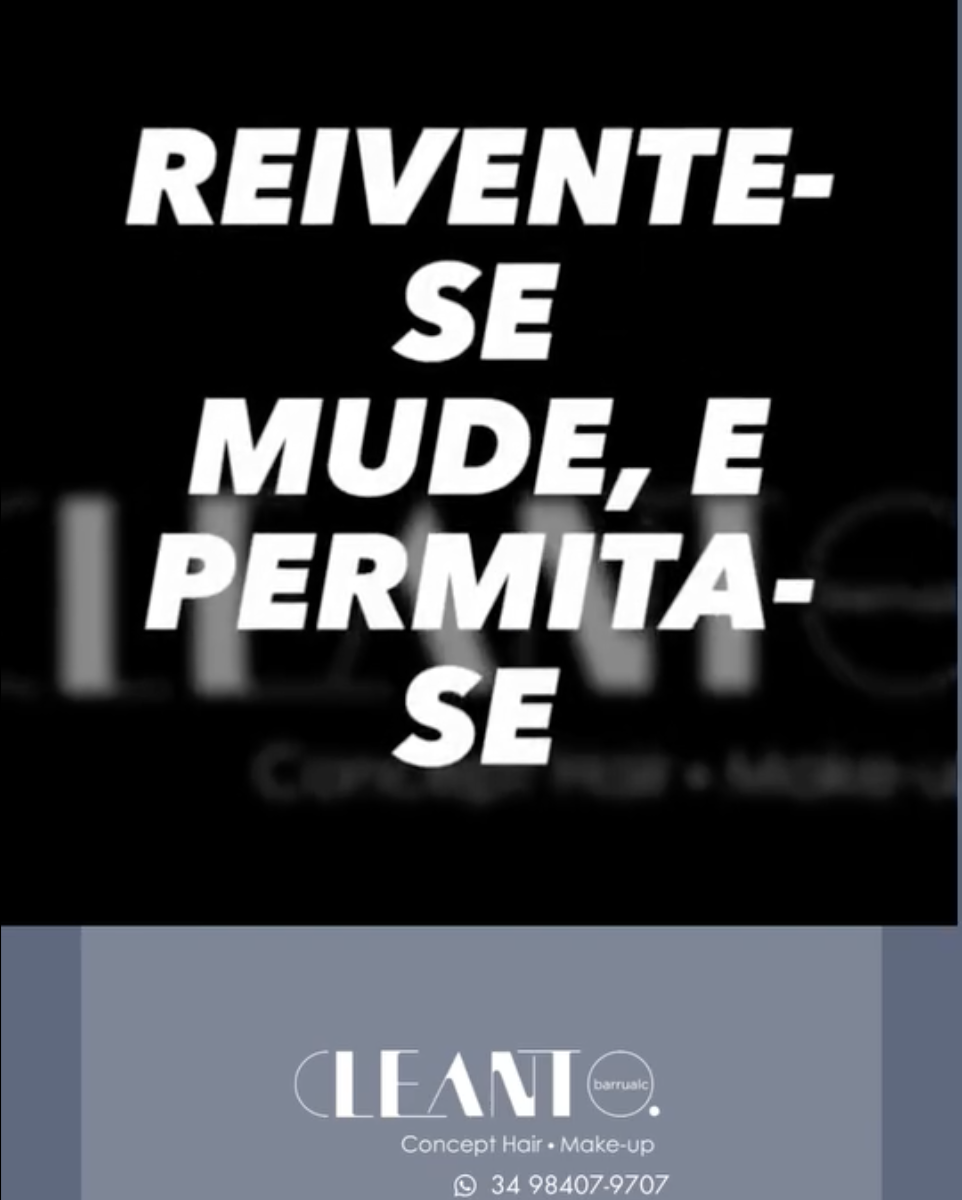 Reinvente-se e permita-se uma transformação!