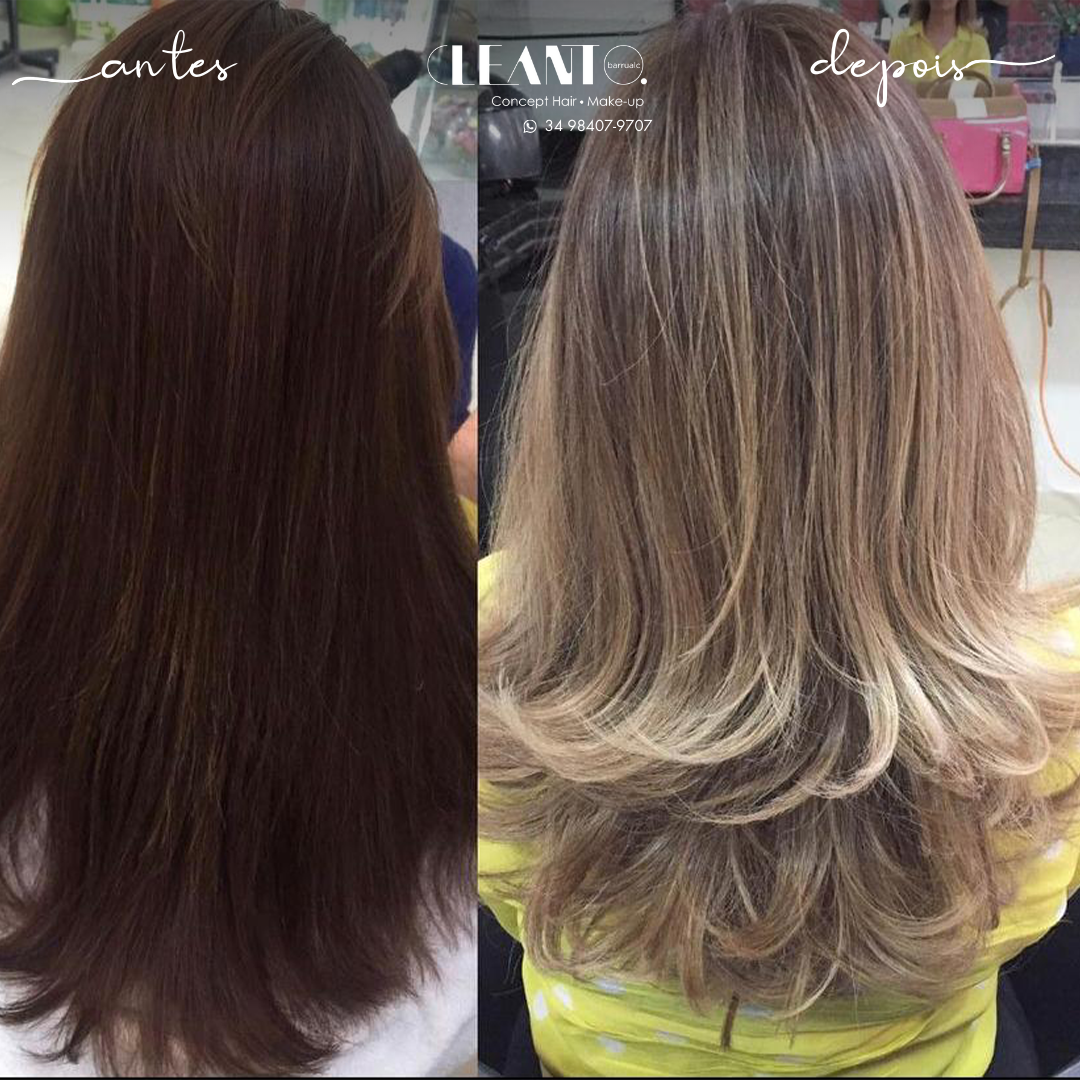 Antes e depois incrível no Studio Cleanto Barrualc