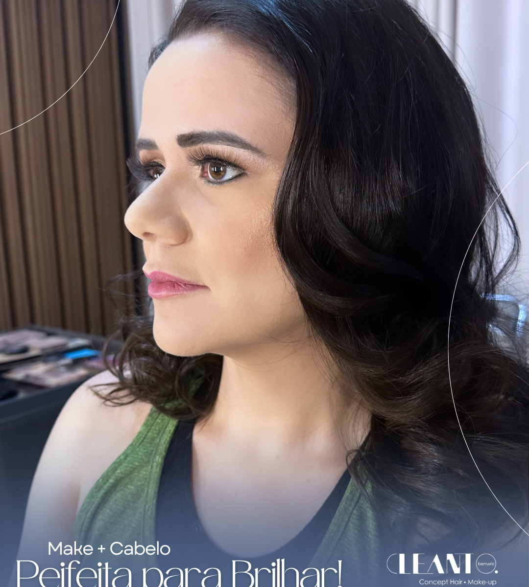 Make e cabelo para festaSe a festa está chegando e você quer brilhar, então precisa de um combo poderoso: make + cabelo no Cleanto Barrualc!