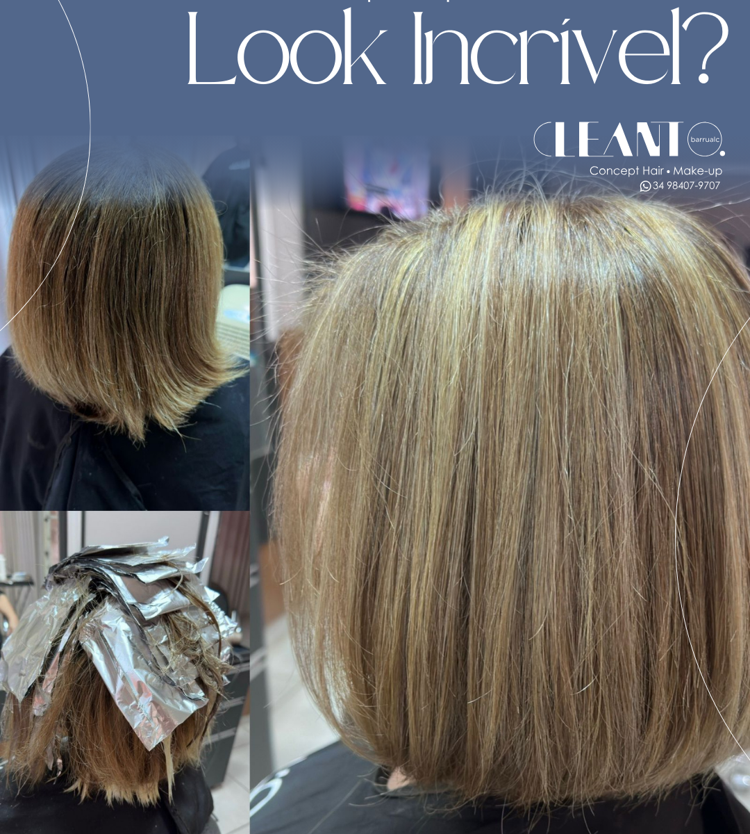 Cabelo curto. Cabelos curtos são sinônimos de leveza, praticidade e muita personalidade!