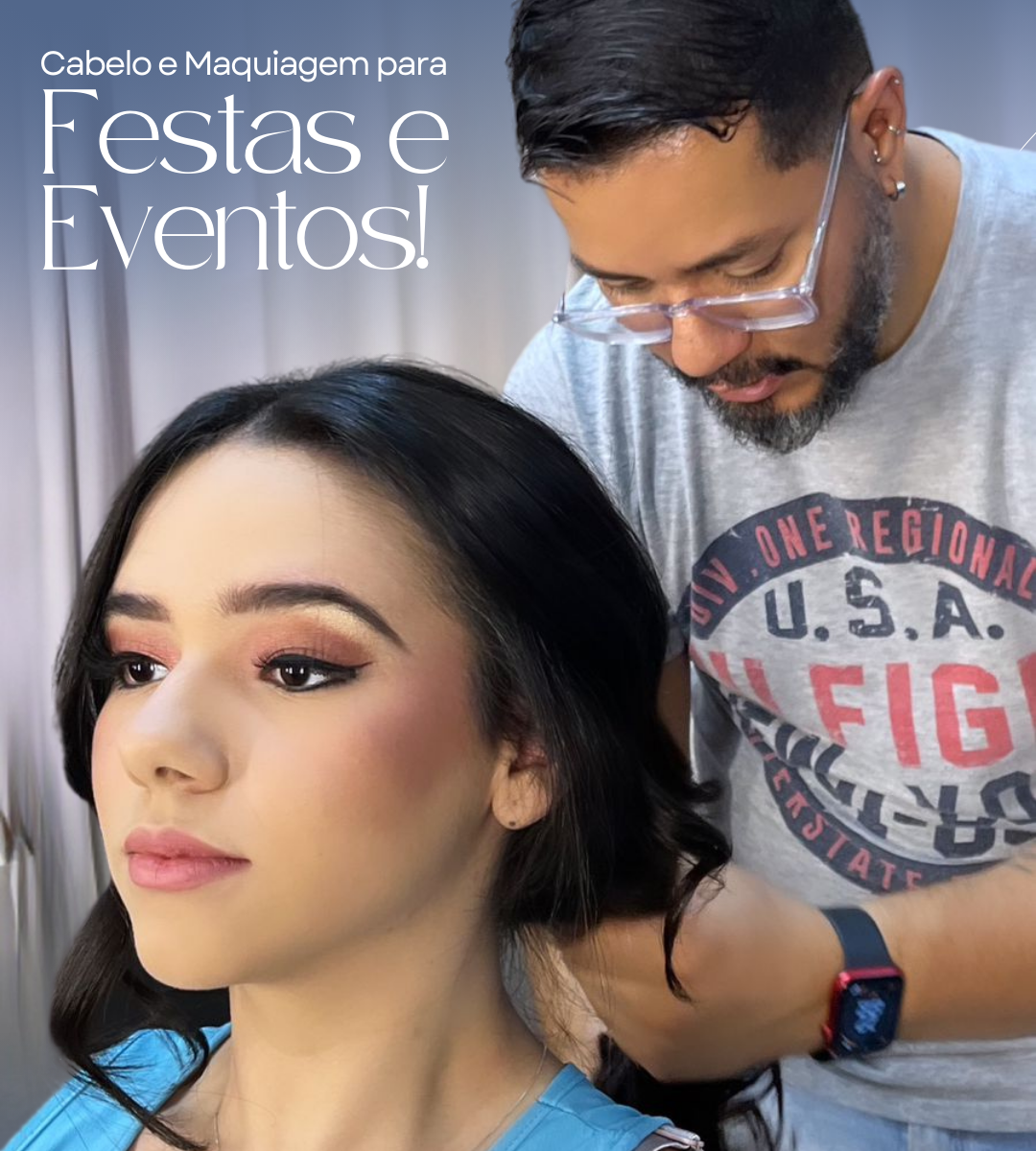 Maquiagem e cabelo para festa. Sua maquiagem dos sonhos começa aqui!