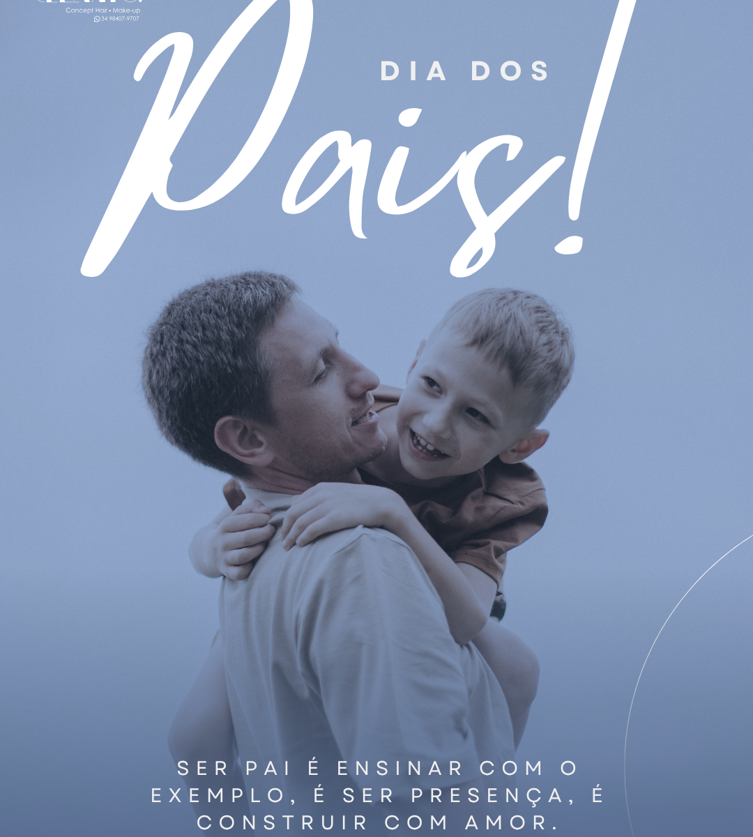 Dia dos Pais. Ser pai é ensinar com o exemplo, é ser presença, é construir com amor. Neste Dia dos Pais, celebramos todos aqueles que cuidam, acolhem e inspiram. Parabéns a todos os pais pelo seu dia!