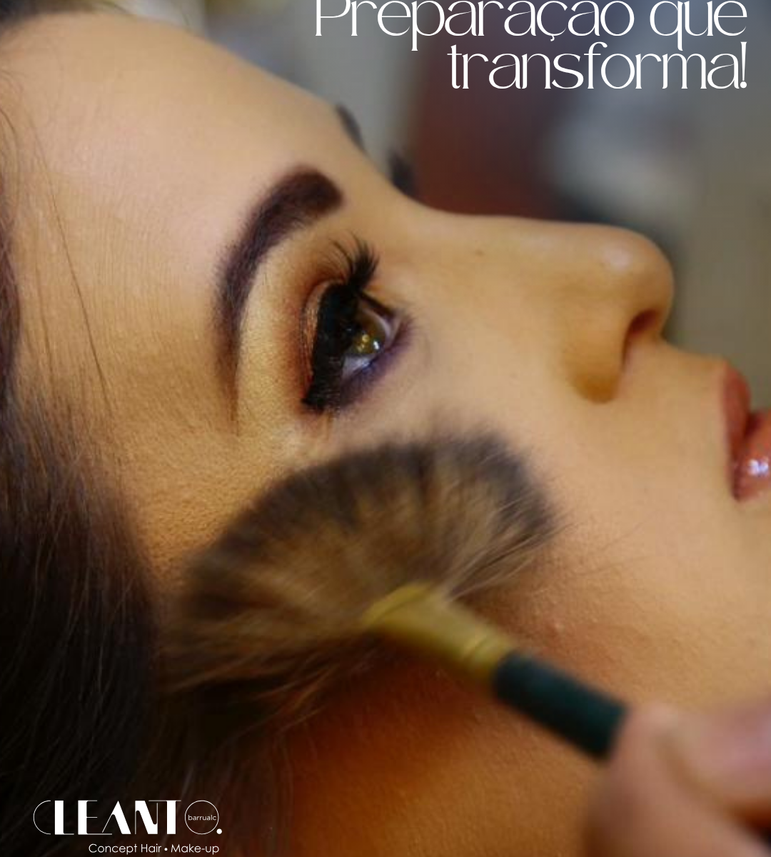 Preparação que transforma!Preparações especiais que valorizam ainda mais a sua beleza. Cabelo, maquiagem e autoestima elevada.