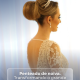 Penteado de noiva. Cada detalhe pensado com precisão para transformar o grande dia em pura elegância. Clássico, sofisticado e atemporal