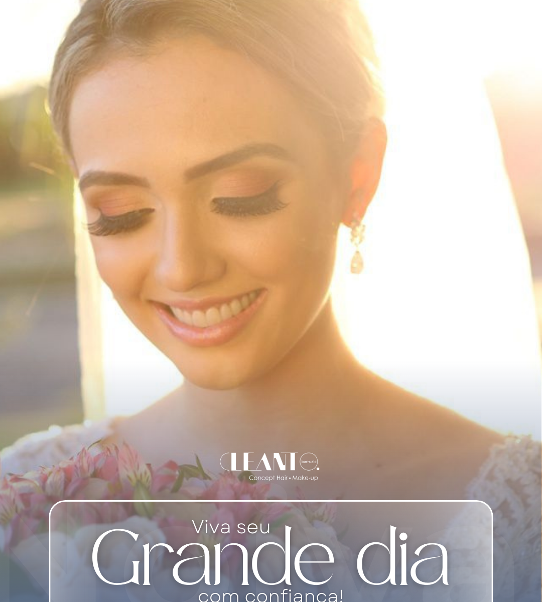 Viva seu grande dia com confiança. Momentos únicos pedem um toque de excelência. O toque Cleanto Barrualc transforma tudo ao seu redor.