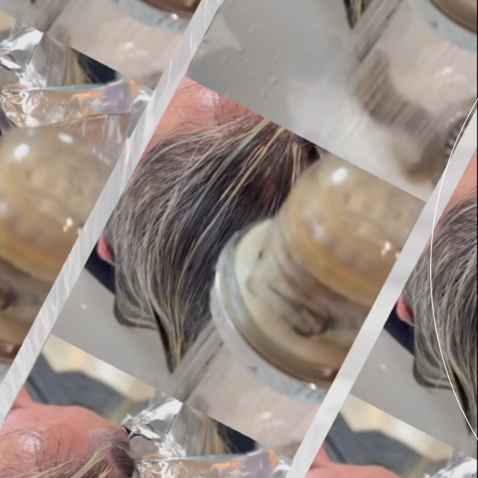 O equilíbrio do loiro. Nem todo loiro precisa ser claro — o segredo está no equilíbrio! Aqui, o foco foi corrigir e neutralizar tons, entregando um loiro frio, luminoso e natural.