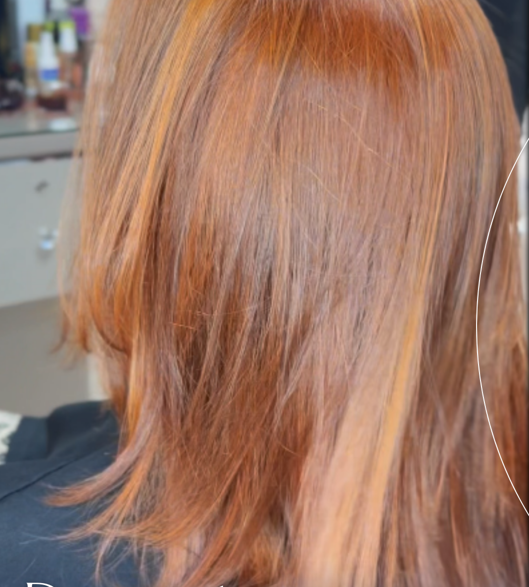 Do Preto ao Ruivo. Do preto ao ruivo vibrante — uma mudança intensa que exige técnica, cuidado e muita responsabilidade. Cabelo cheio de vida