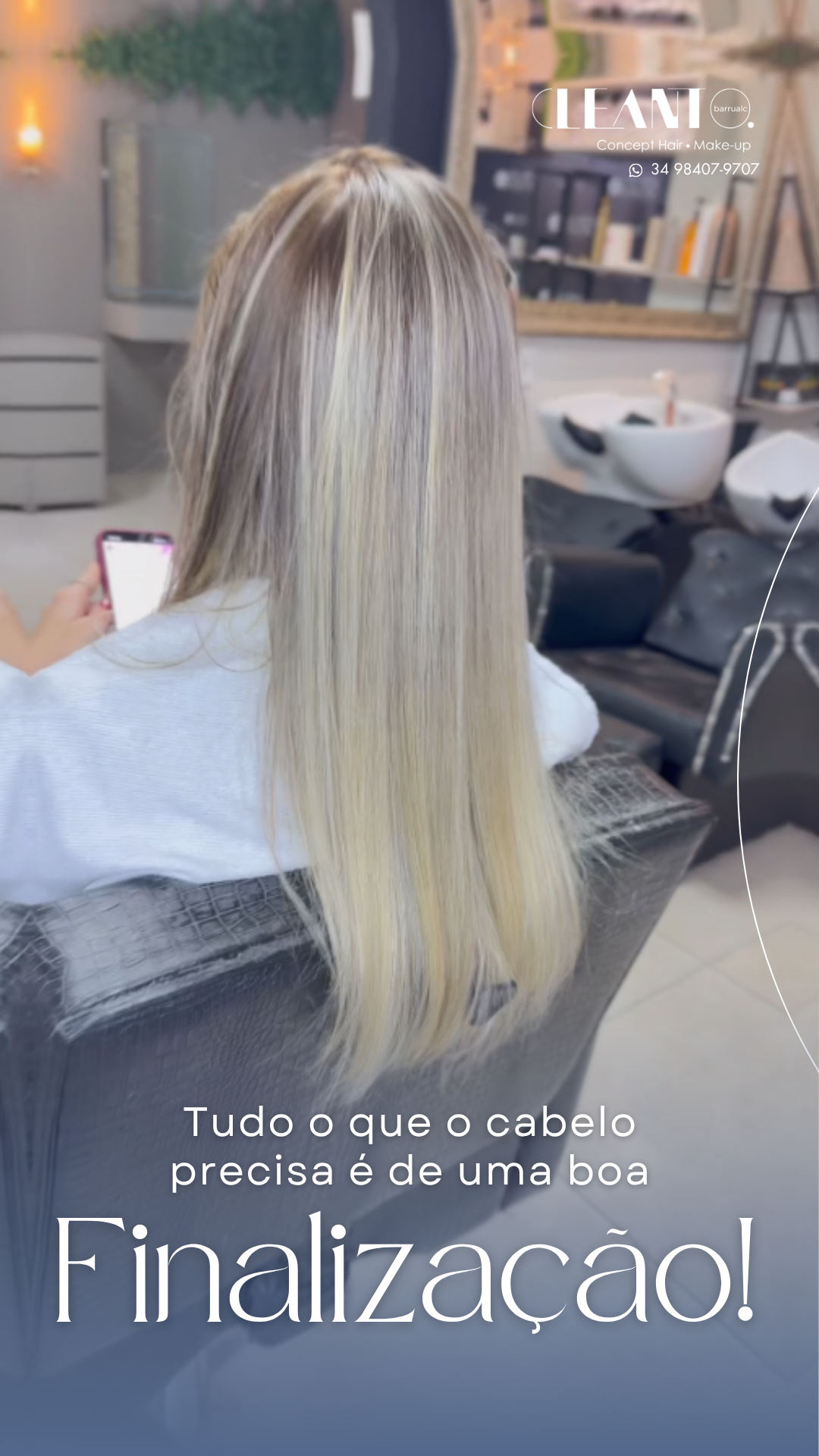 Tudo o que o cabelo precisa é de uma boa finalização! Um cuidado simples pode transformar a forma como você se vê no espelho.