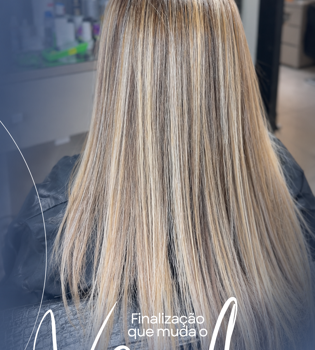 Finalização que muda o visual! Aqui, cada detalhe conta — do corte ao toque final. E é isso que faz a diferença no espelho!